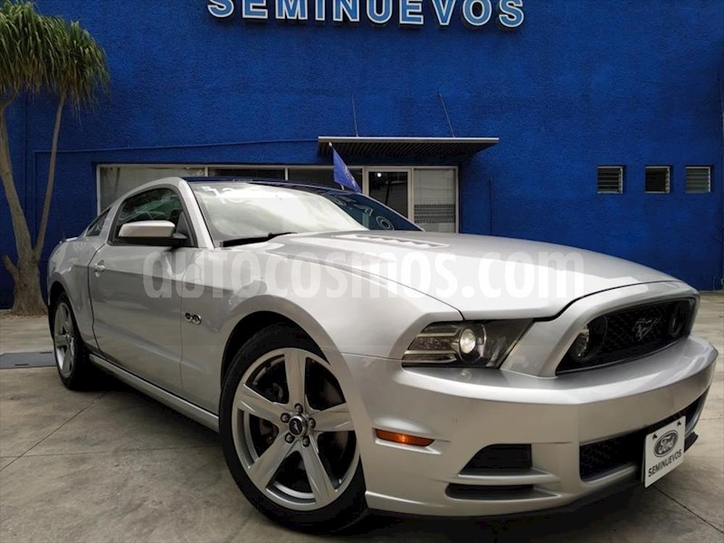 foto Ford Mustang GT Equipado 5.0L V8 Aut Glass Roof usado (2013) color Plata precio $300,000