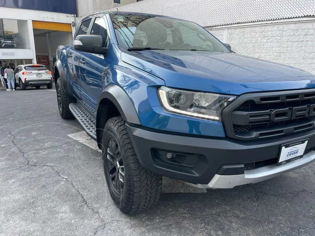 Ford Ranger Raptor 2.0L usado (2022) color Azul precio $899,000