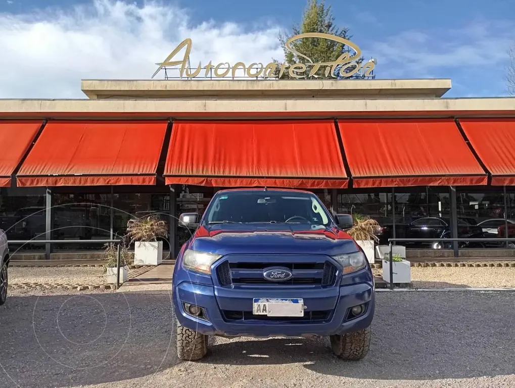 Ford Ranger RANGER 2.2 TDI DC 4X2 L/16 XL usado (2016) color blue ...