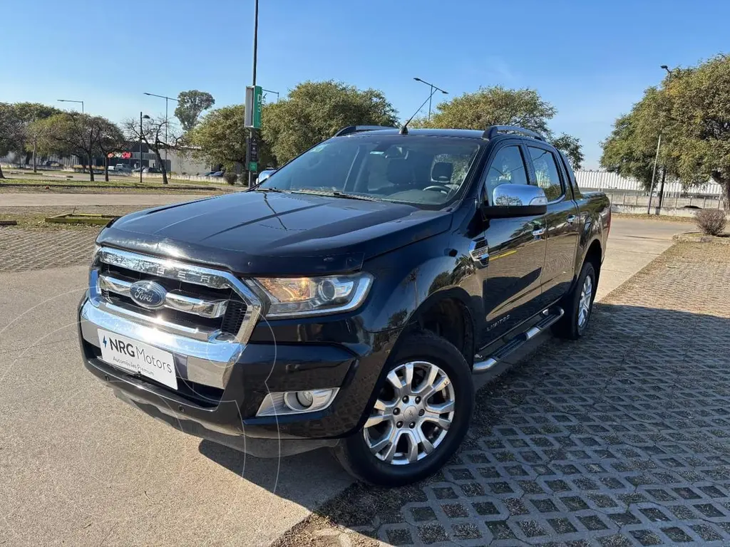 Ford Ranger RANGER 3.2 TDI DC 4X4 L/12 XLT LIM usado (2016) color Negro ...