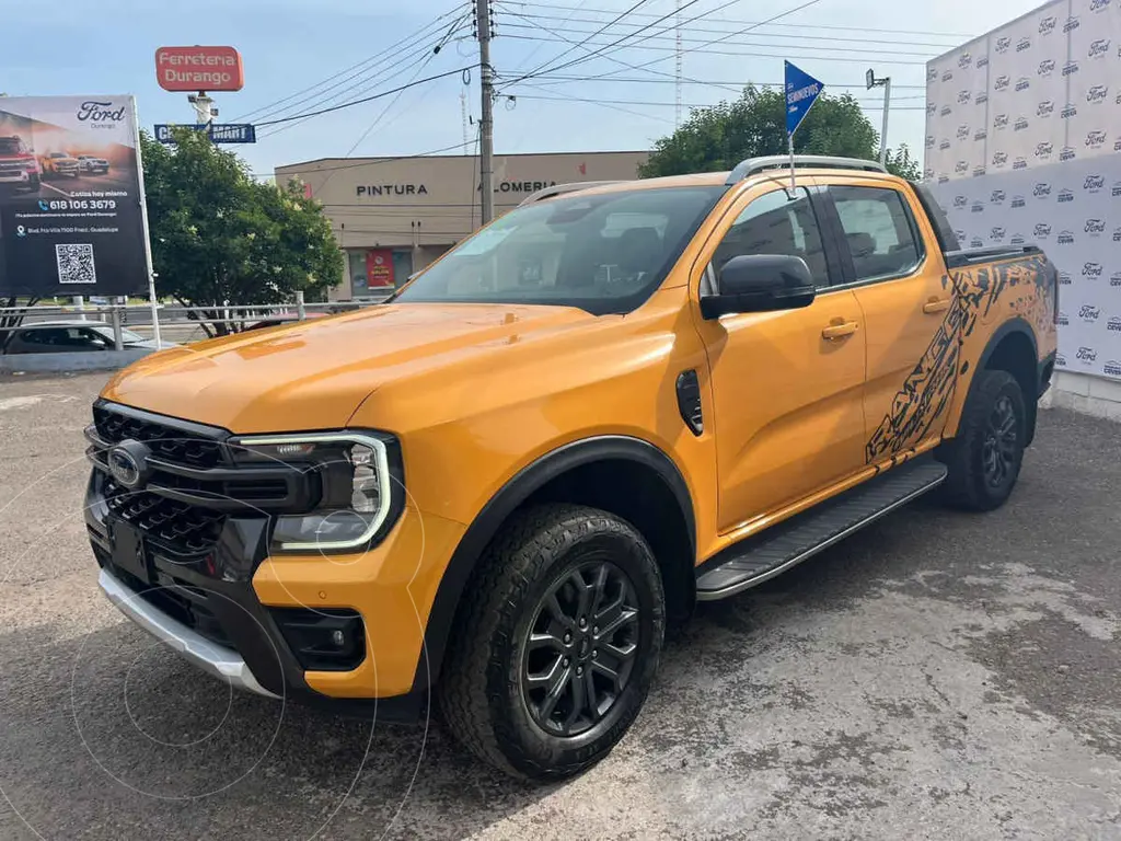 foto Ford Ranger Wildtrak Gasolina 4x4 usado (2024) color Amarillo precio $864,000