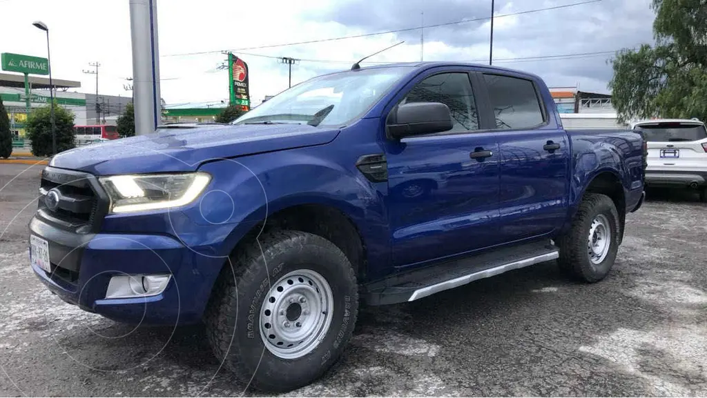 foto Ford Ranger XL Cabina Doble Ac usado (2018) color Azul precio $320,000