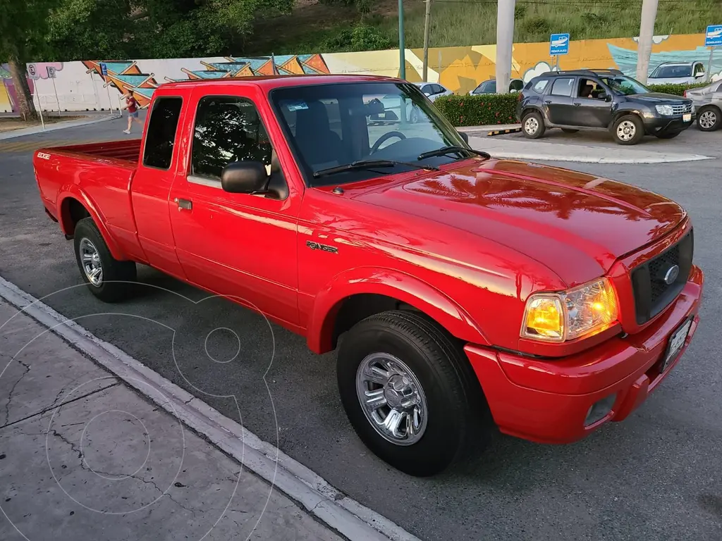 Ford Ranger Xlt Super Cab Caja California Usado Color Rojo Precio