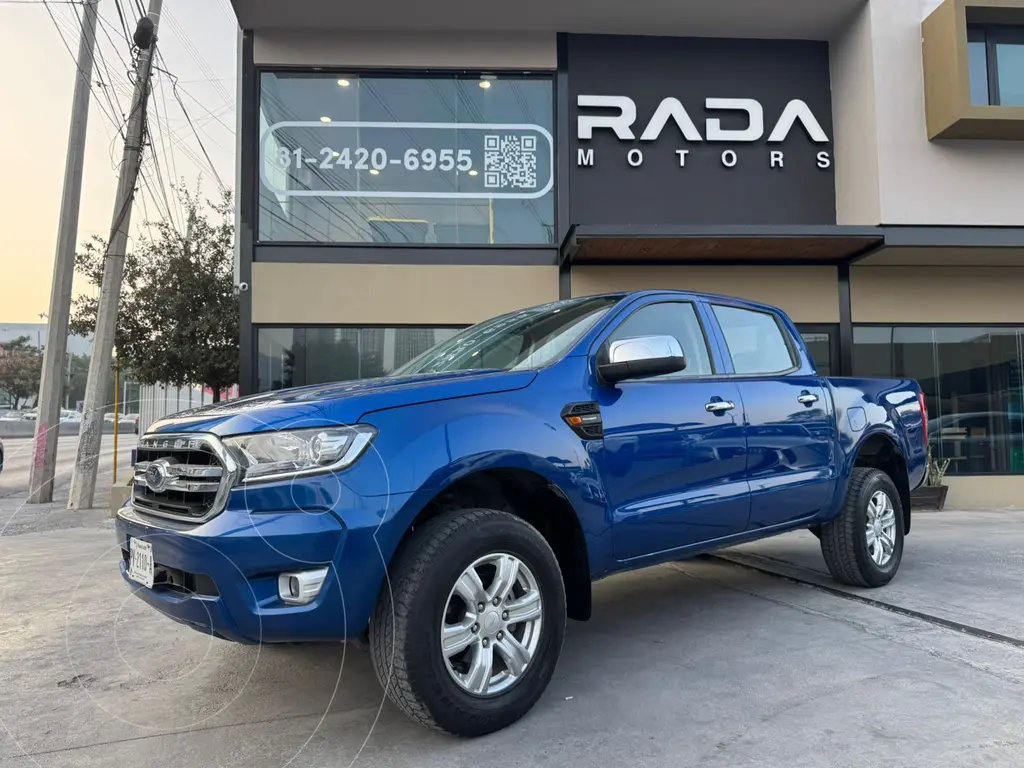 foto Ford Ranger XLT Gasolina 4x2 usado (2020) color Azul precio $329,000