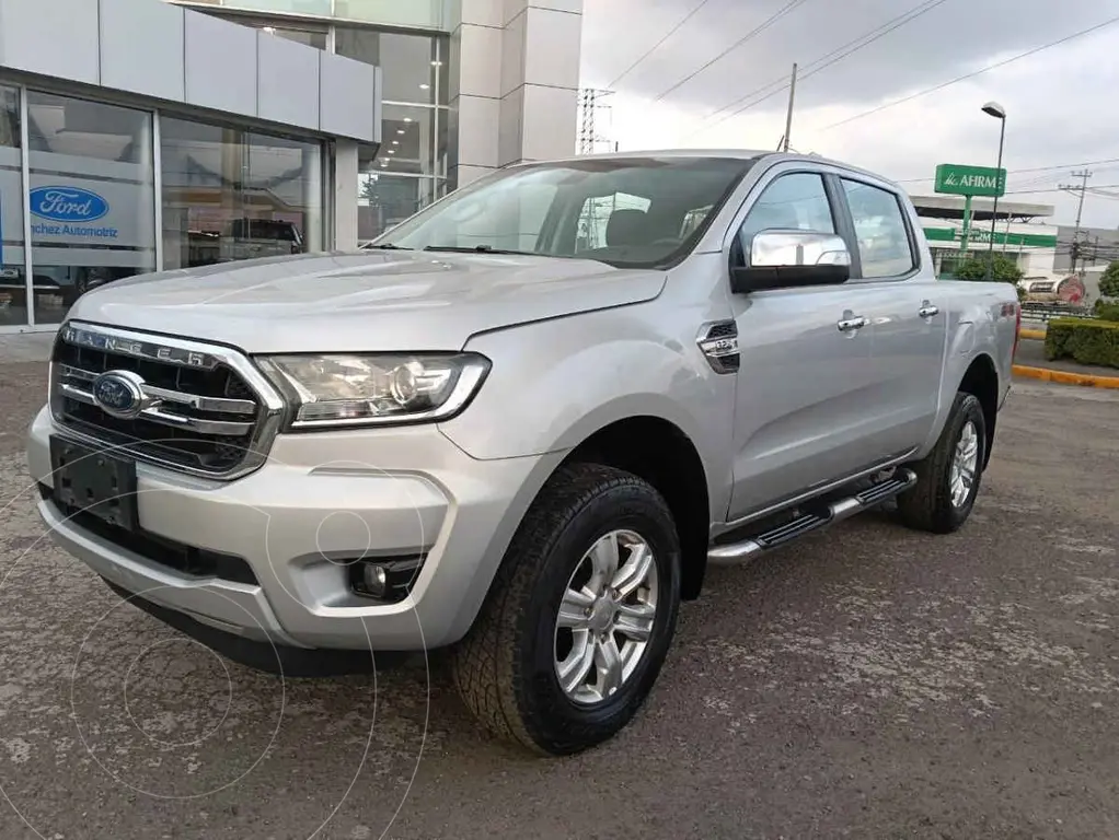 foto Ford Ranger XLT Diésel 4x4 Cabina Doble usado (2020) color Plata precio $469,000