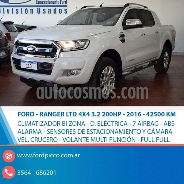 foto Ford Ranger XLT 3.2L 4x4 TDi CD Aut 2015/2016 usado