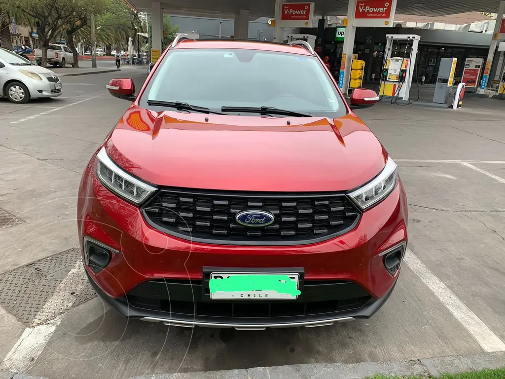 Ford Territory 1.5L Trend usado (2021) color Rojo precio $14.500.000