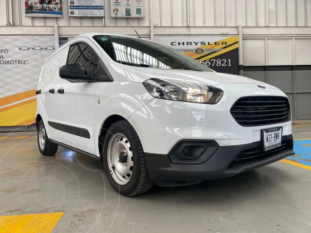 Ford Transit Courier 1 Puerta Deslizable Usado 2021 Color Blanco ford-transit-courier-1-puerta-deslizable-usado-2021-color-blanco