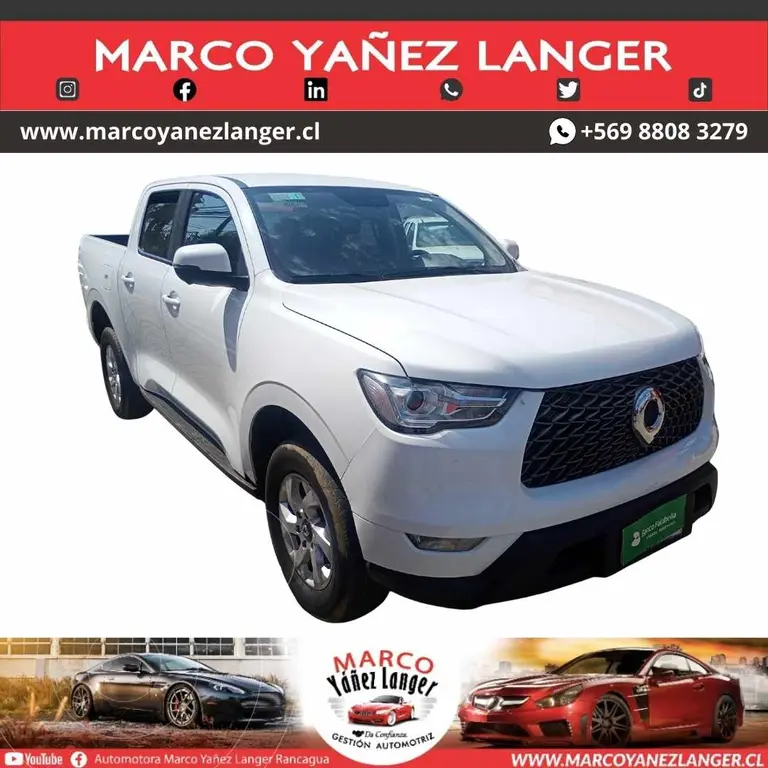 foto Great Wall Poer Deluxe 4x2 usado (2021) color Plata precio $13.890.000