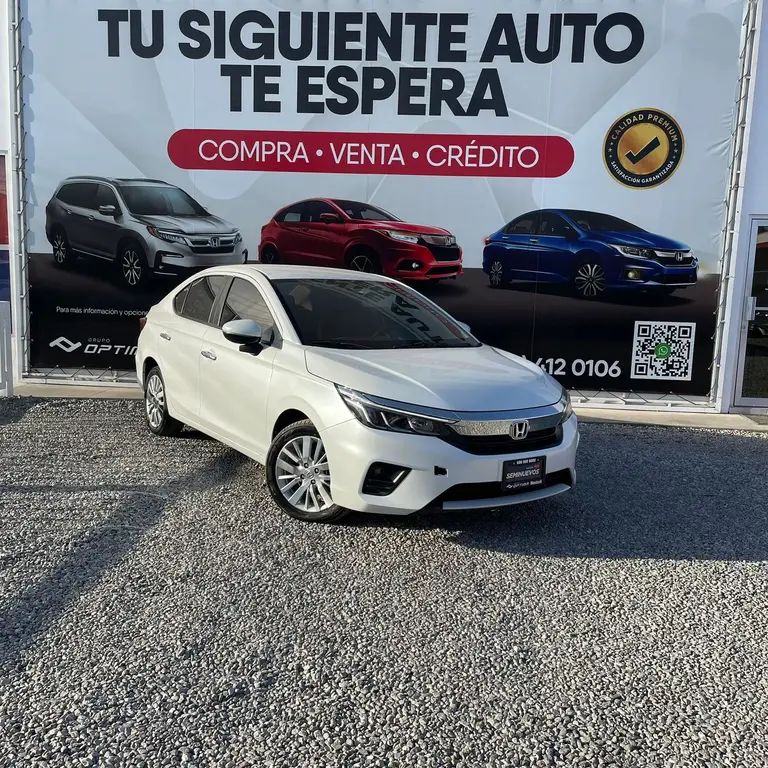 foto Honda City Prime usado (2022) color Blanco Platino precio $259,900
