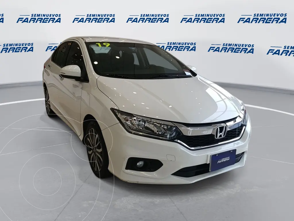 foto Honda City EX 1.5L Aut usado (2019) color Blanco precio $245,000
