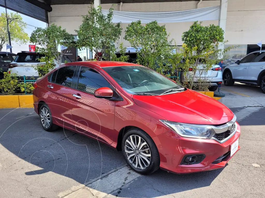 Honda City EX 1.5L Aut usado (2020) color Rojo precio $190,000