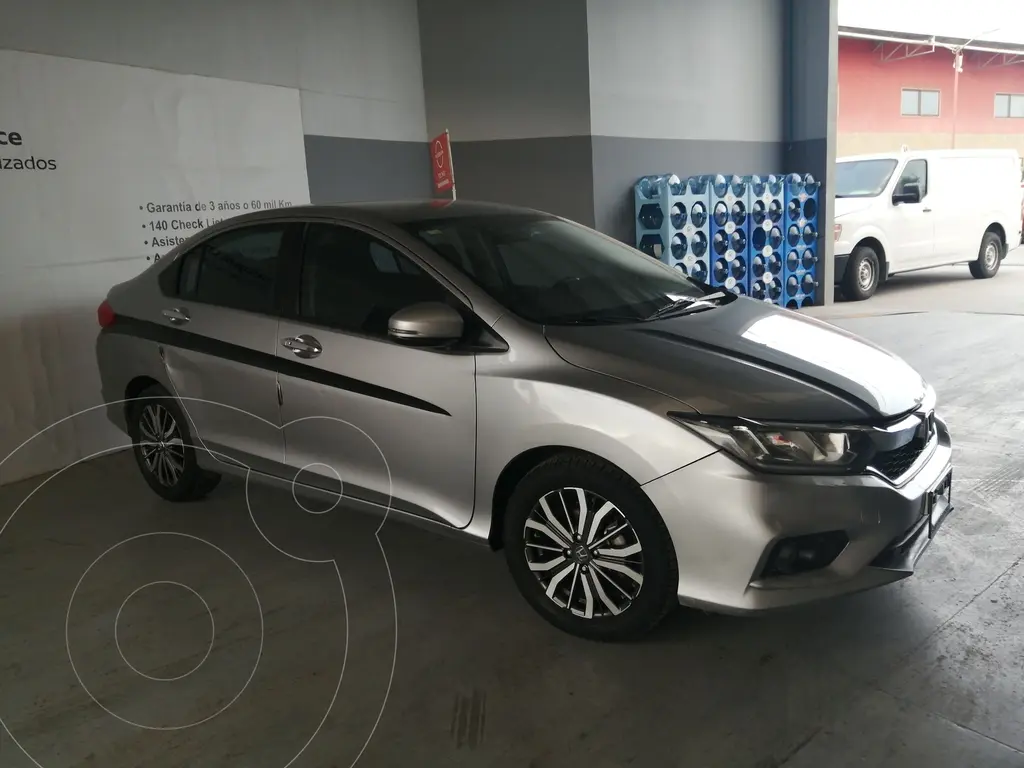 foto Honda City EX 1.5L Aut usado (2018) color plateado precio $270,900