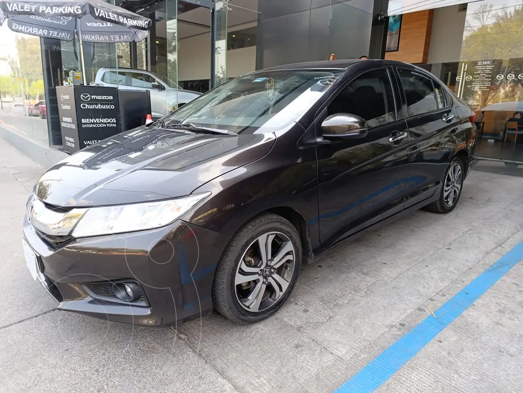 foto Honda City EX 1.5L Aut usado (2016) color Gris precio $189,000