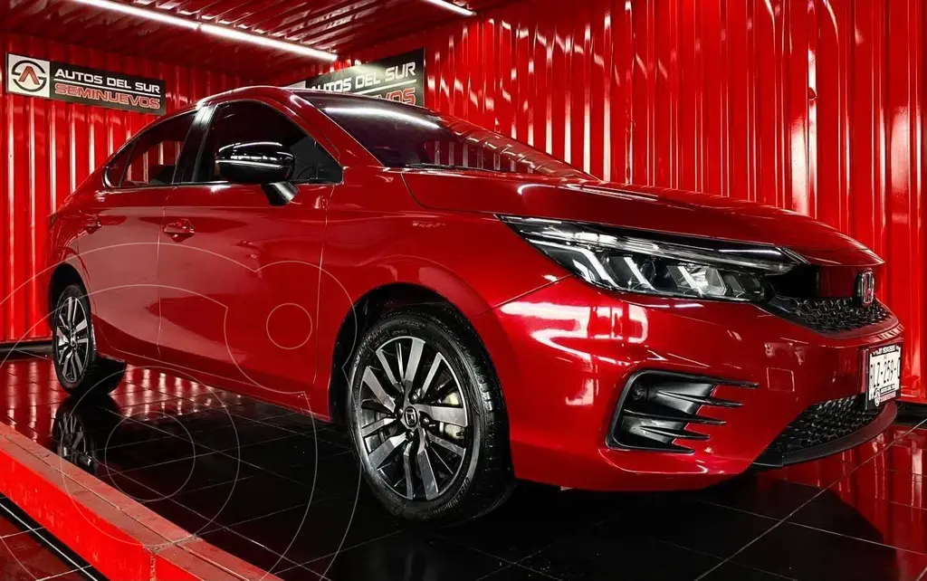 foto Honda City Sport Aut usado (2022) color Rojo precio $320,000