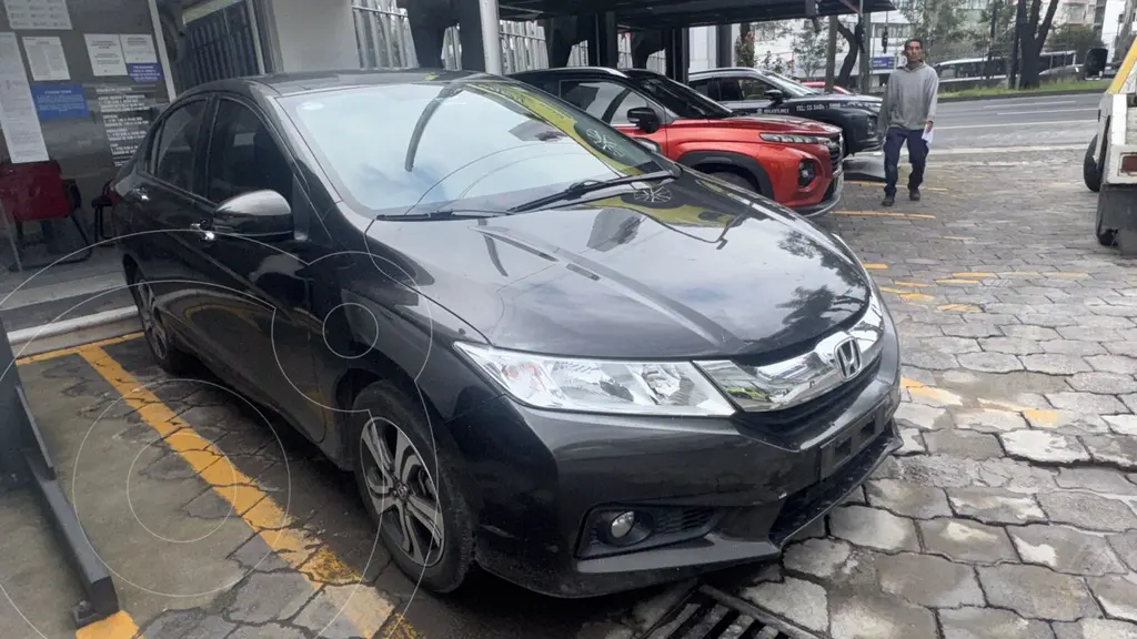 foto Honda City EX 1.5L Aut usado (2016) color Gris precio $190,000