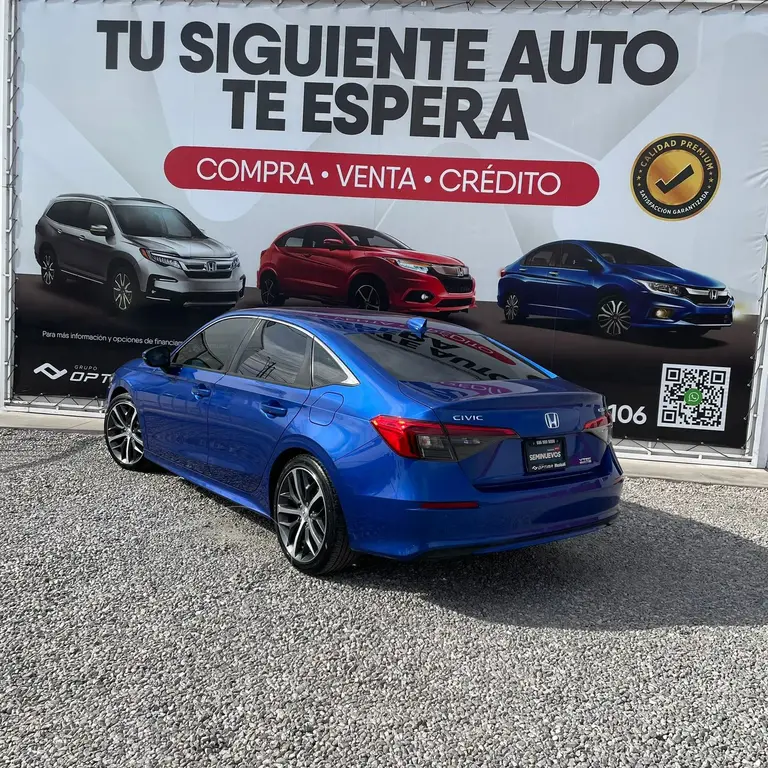foto Honda Civic Hybrid Touring usado (2023) color Azul Sport precio $469,900