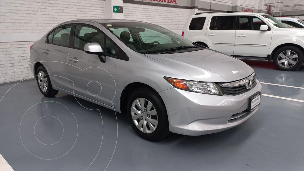 foto Honda Civic LX 1.8L usado (2012) color Plata precio $179,000