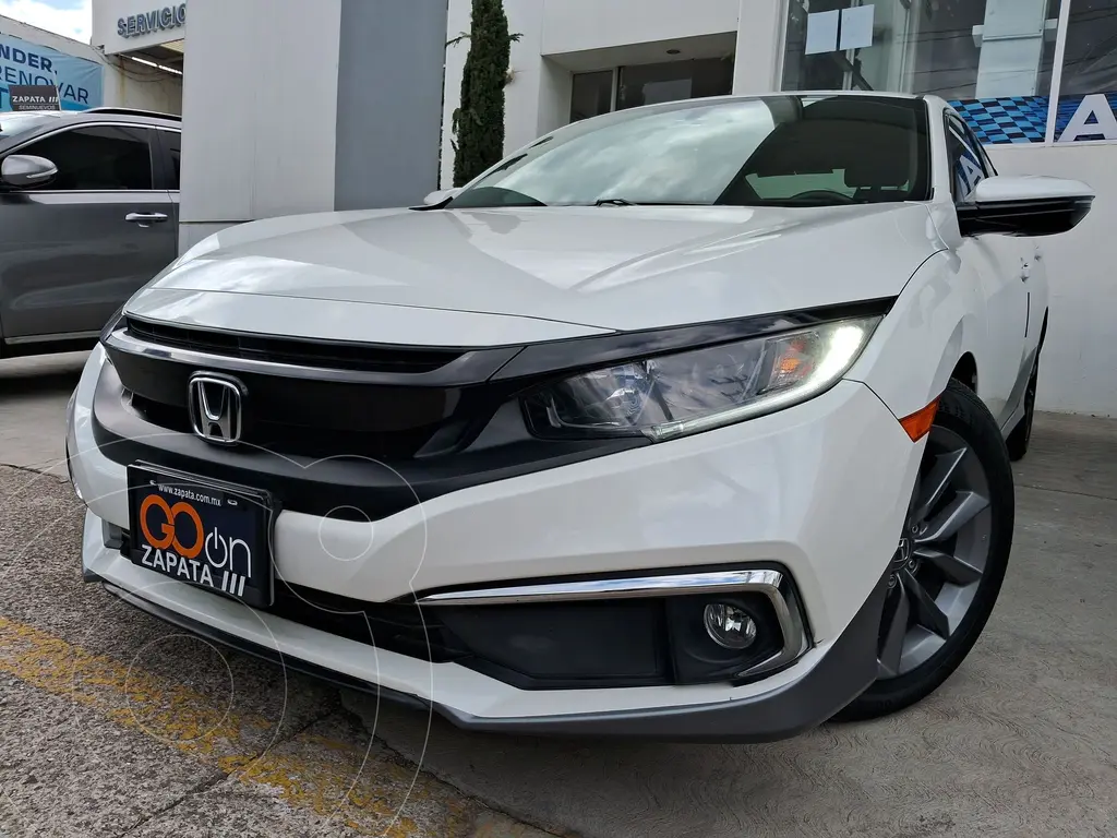 foto Honda Civic Turbo Plus Aut usado (2019) color Blanco precio $444,000