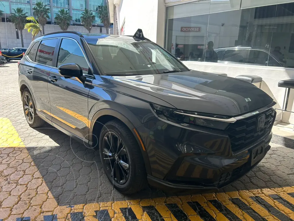 foto Honda CR-V Hybrid Touring usado (2023) color Gris Meteoro precio $630,000