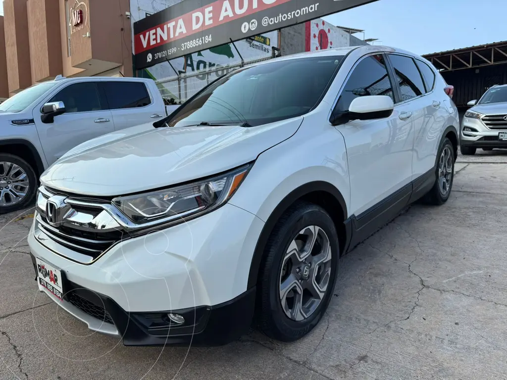 foto Honda CR-V Turbo Plus usado (2019) color Blanco precio $429,999