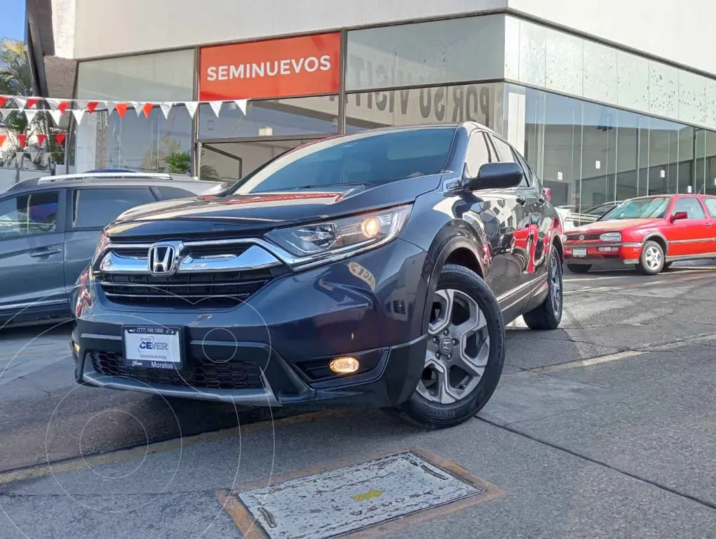 foto Honda CR-V Turbo Plus usado (2019) color Gris precio $407,000