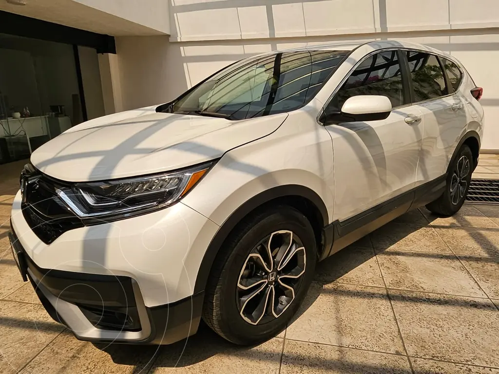 Honda CR-V Turbo Plus usado (2021) color Blanco precio $550,000