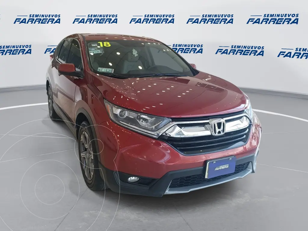 foto Honda CR-V Turbo Plus usado (2018) color Rojo precio $349,000