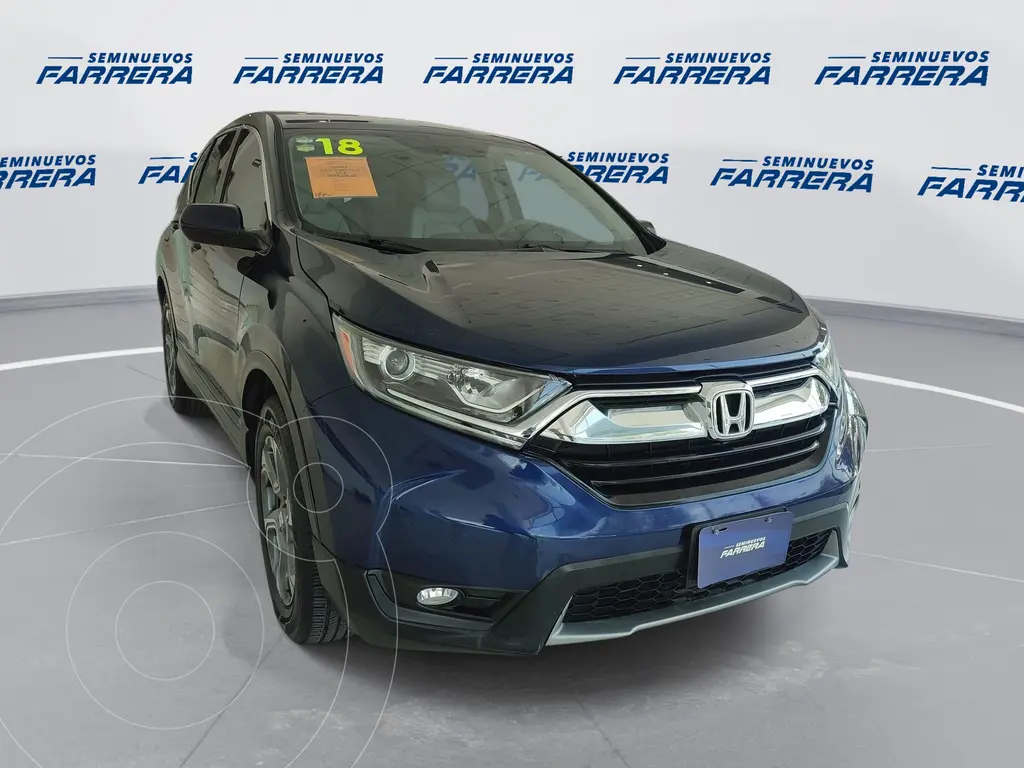 foto Honda CR-V Turbo Plus usado (2018) color Azul precio $399,000