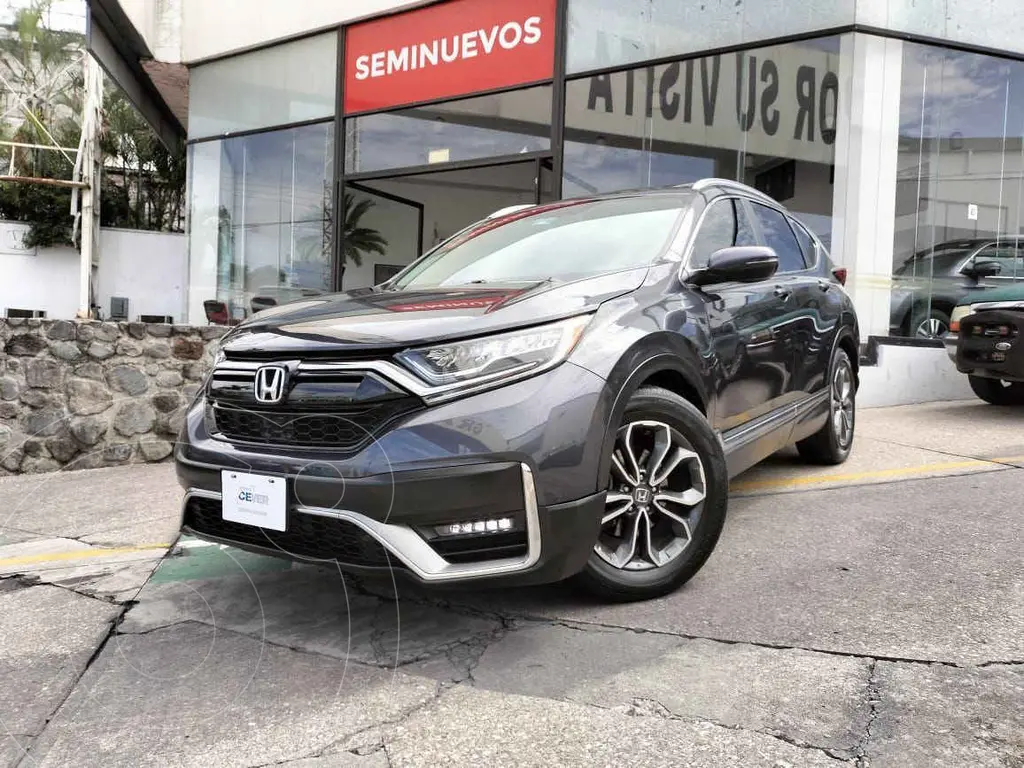 foto Honda CR-V Touring usado (2021) color Gris precio $492,700