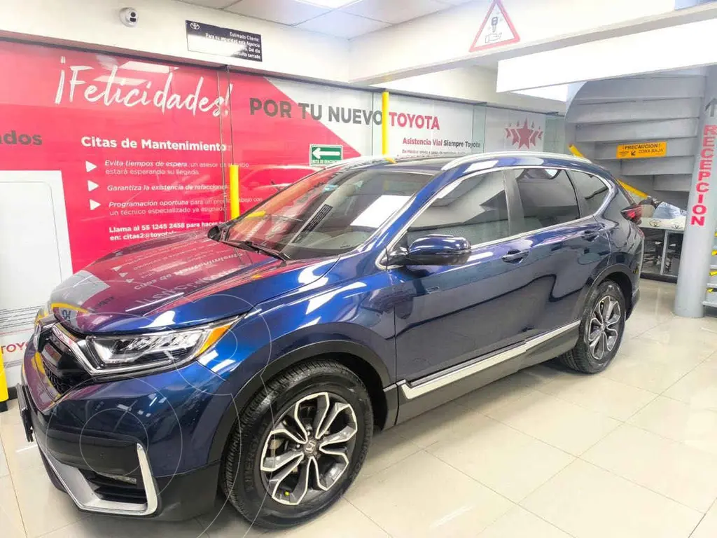 foto Honda CR-V Touring usado (2022) color Azul precio $509,100