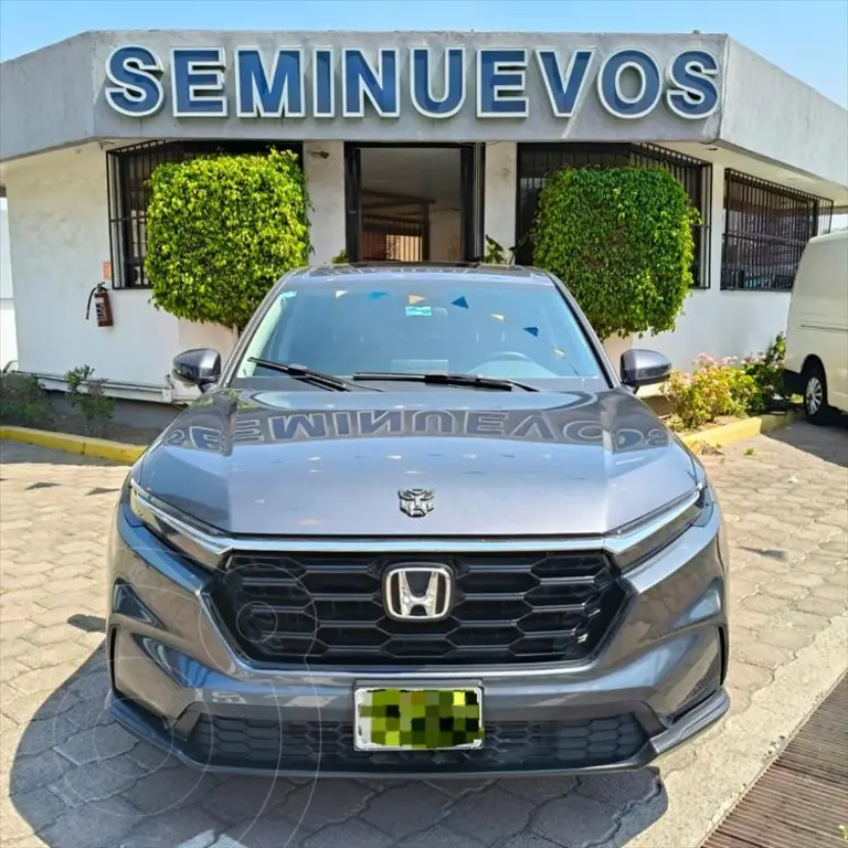 foto Honda CR-V Turbo Plus usado (2024) color Gris precio $609,000
