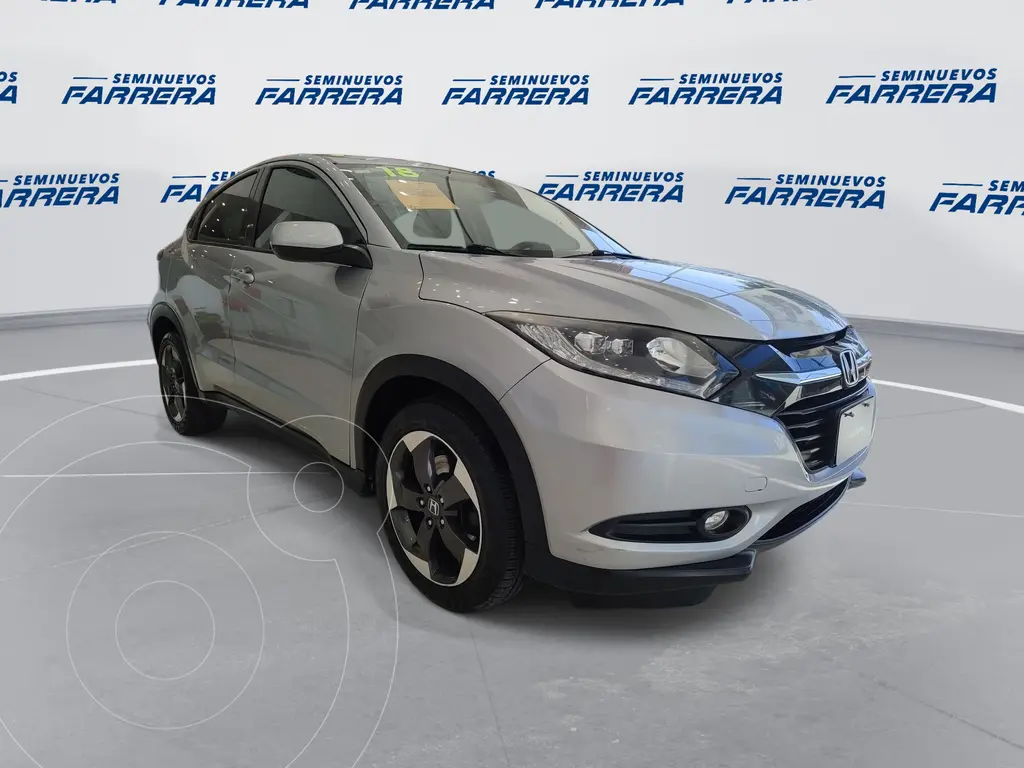 foto Honda HR-V Touring Aut usado (2018) color plateado precio $310,000