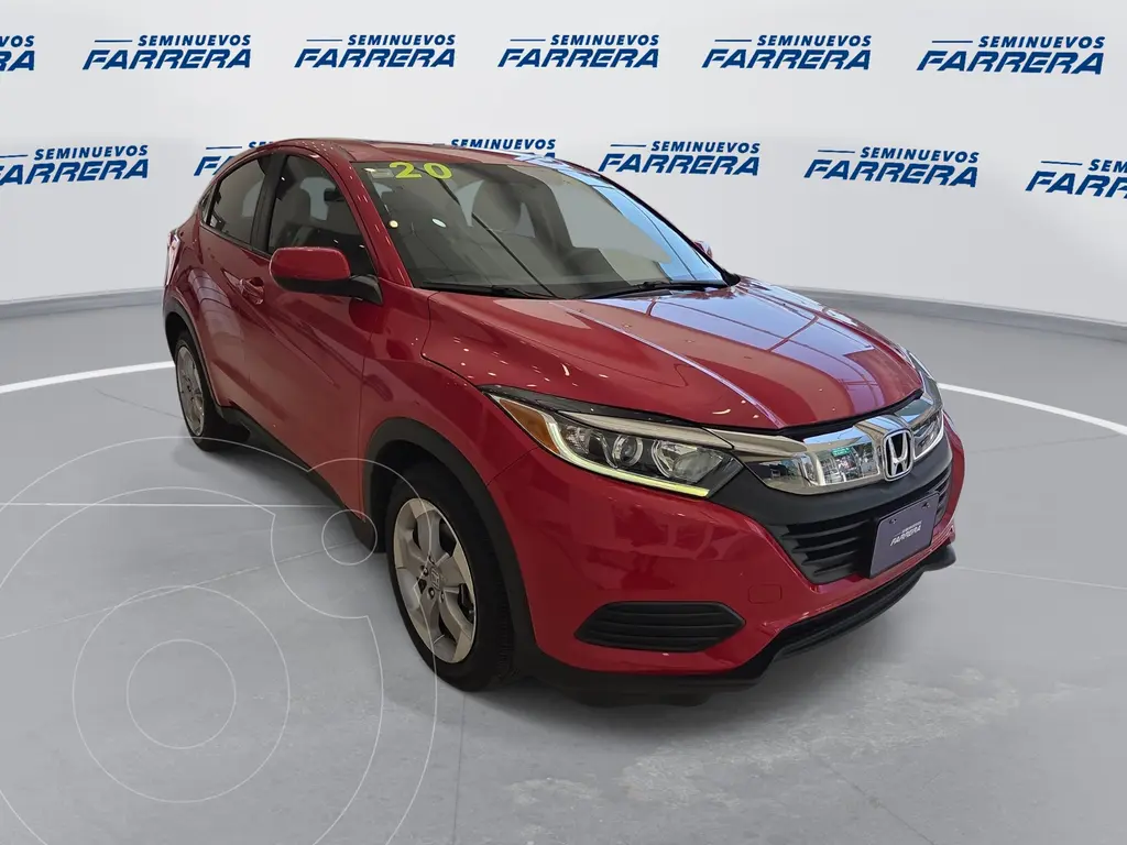 foto Honda HR-V Uniq usado (2020) color Rojo precio $295,000
