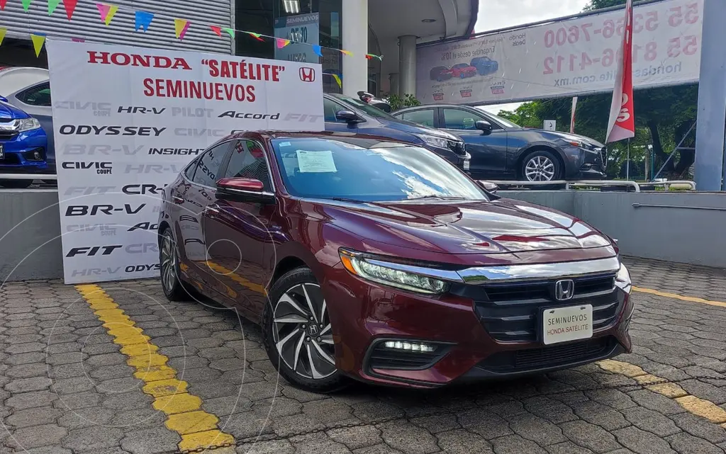 Honda Insight 1.5L usado (2020) color Rojo precio $519,000