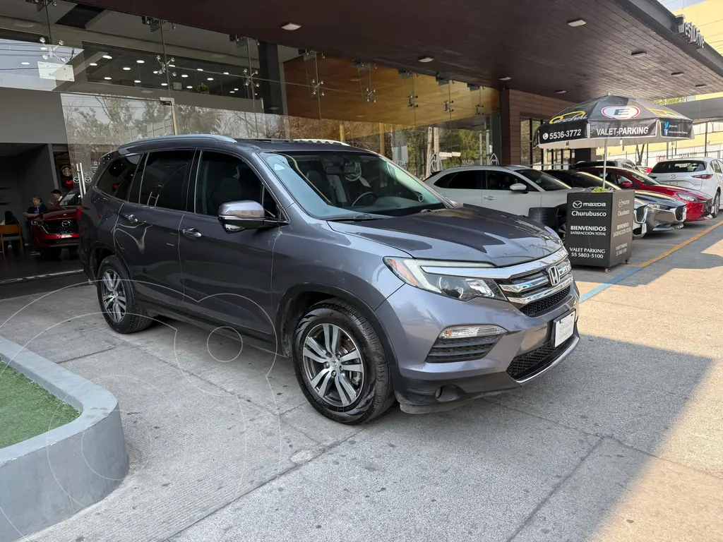Honda Pilot Touring usado (2016) color Gris precio $359,000