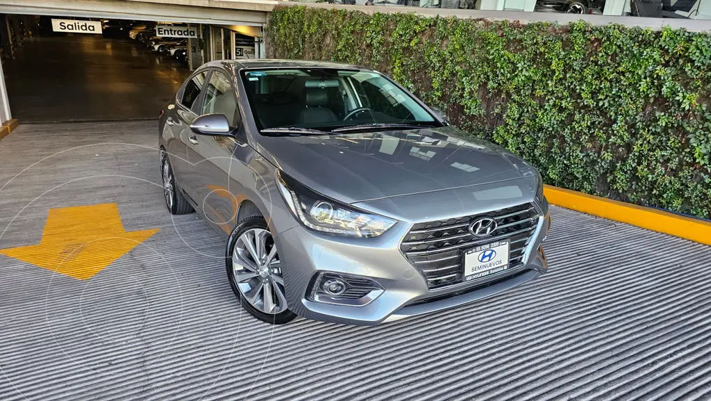 Hyundai Accent GLS Aut usado (2022) color Gris precio $304,900