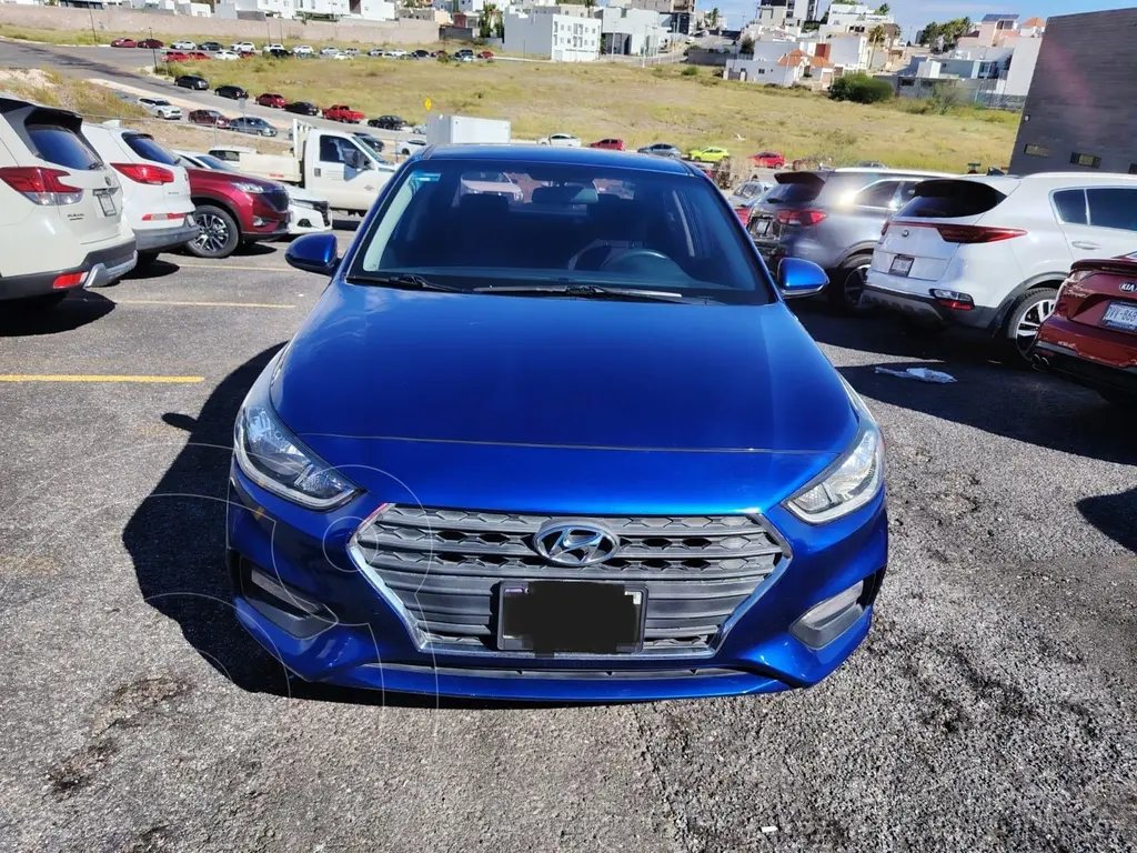 foto Hyundai Accent HB GL Mid Aut usado (2019) color Azul precio $210,000