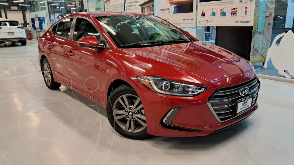 Hyundai Elantra GLS Premium Aut usado (2018) color Rojo precio $264,900