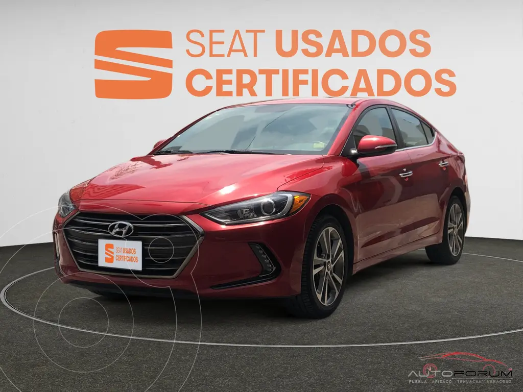 Hyundai Elantra Limited Tech Navi Aut usado (2018) color Rojo precio ...