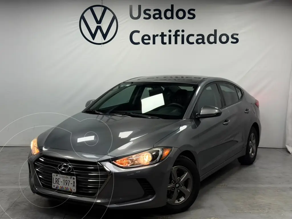 Hyundai Elantra GLS Aut usado (2018) color Gris precio $219,990