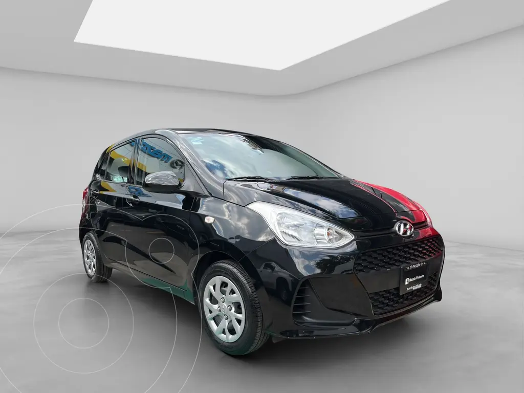 foto Hyundai Grand i10 GL MID Aut usado (2020) color Negro precio $200,000
