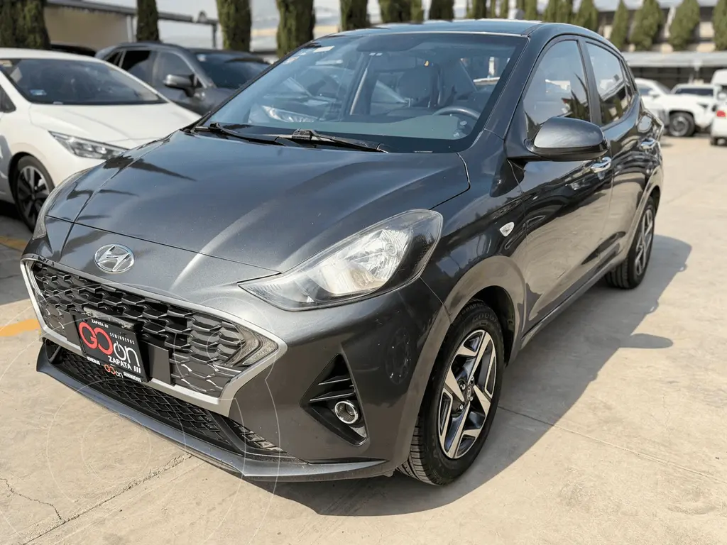 foto Hyundai Grand i10 GLS usado (2021) color HYAA GRIS precio $189,000