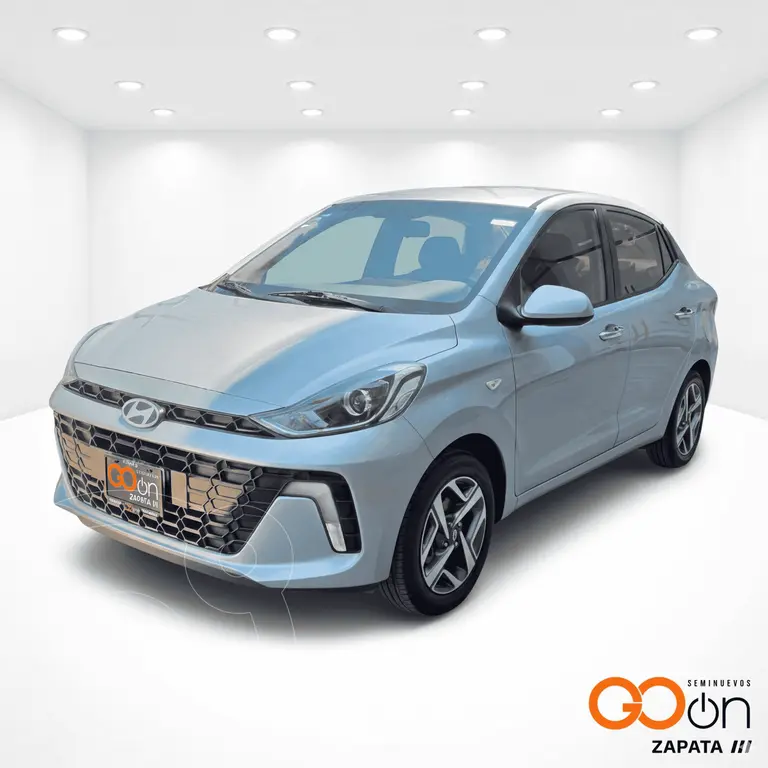 foto Hyundai Grand i10 GLS usado (2024) color HYA_ PLATA precio $259,000