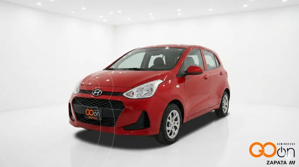 foto Hyundai Grand i10 GL MID usado (2018) color HYAPRROJO precio $165,000