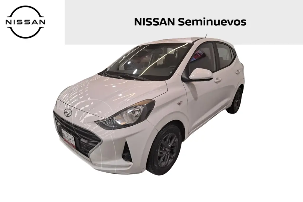 foto Hyundai Grand i10 MID Aut usado (2021) color Blanco precio $215,000
