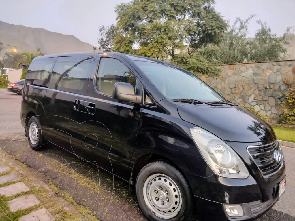 Hyundai H1 Van GL 2.5L TDI 6 Pas usado (2017) color Negro precio us18,500