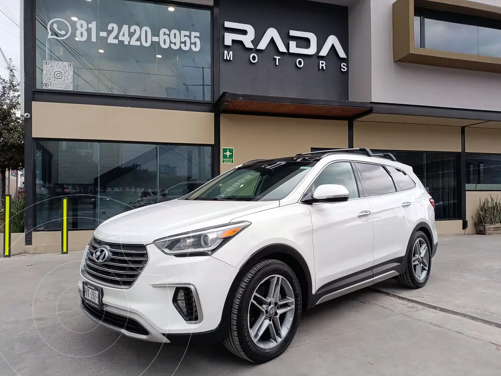 foto Hyundai Santa Fe V6 Limited Tech usado (2018) color Blanco precio $329,000