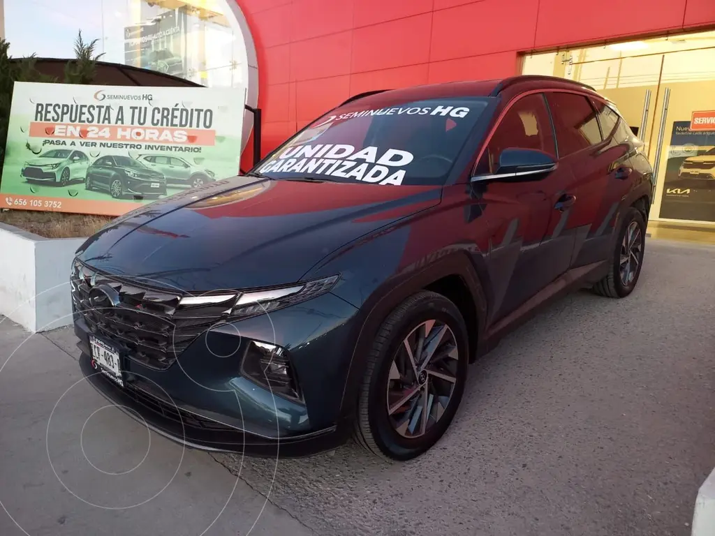 foto Hyundai Tucson GLS Premium usado (2023) color Azul precio $460,000