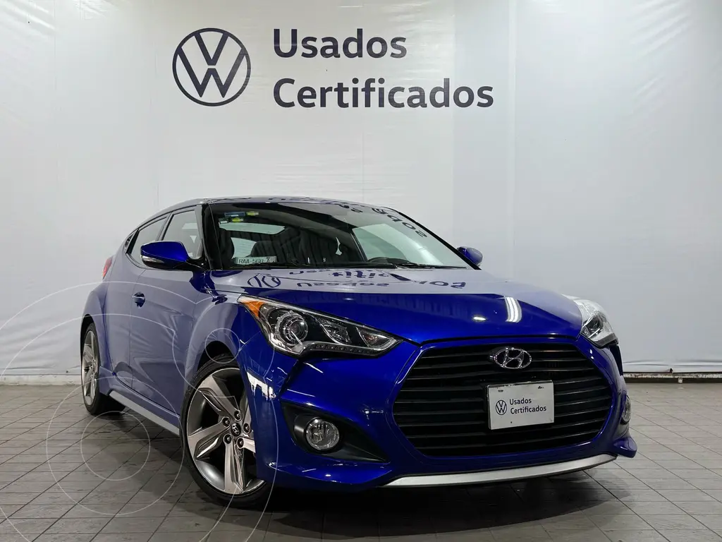 foto Hyundai Veloster GLS Turbocargado usado (2015) color Azul precio $419,000